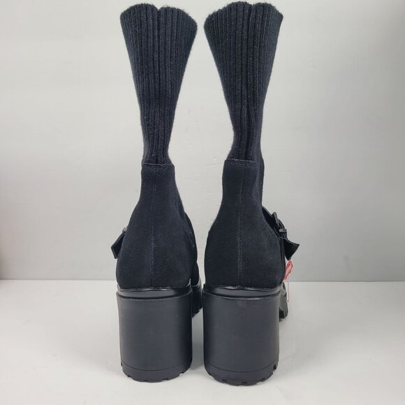 Blondo Women's Black Waterproof  Chunky Heel Boots US Size 8.5M NWOT - Picture 4 of 10